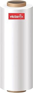 victorex 18 Inch (450 mm) Width Packing Material Roll | Durable Packaging Sheet for Courier, Shipping & Wrapping | 100 Meter Length | White | Pack of 1