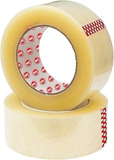 AIPL Clear Packing Tape - 72MM x 50 Meter Heavy Duty Packaging Cello Thicker Clear
