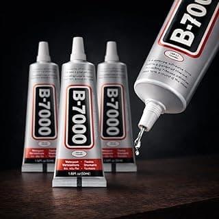 UB Unity Brand B-7000 (50ML / 1.68 fl. oz) Multi-Purpose Adhesive Glue – Ideal for Crystal Crafts, Jewelry, Beads, Clothing, Shoes, Fabrics, Screen Repair, Metal, Stone & Glass DIY Projects (50 ML)