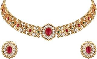 Latest Stylish Design Fancy Traditional Necklace Jewellery Set for Women (16637s)