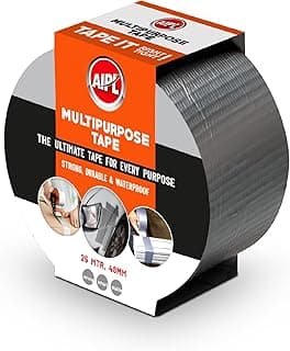 AIPL Heavy Duty Multipurpose Duct Tape Super Strong and Waterproof Easy to Tear Multi Purpose Home Use DIY Projects and Repairs - 48 MM X 25 MTR