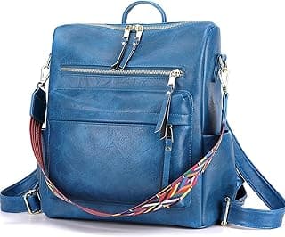 Stylish Suede Leather Anti Theft Women's Fashion Backpack | Sling | Shoulder | Handbag | Ladies Purse | College Bag for Girls | Crossbody | Casual | Daypack
