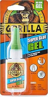 Gorilla Super Glue Gel (Clear, 15 Grams)