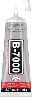 DEXURIES B7000 Multipurpose Adhesive Glue | Jewelry, Beads, Clothes, Shoes, Fabrics,Screen Repair, Metal, Stone, Glass, Mobile Phones,Artificial Crystal Crafts (110ML, 3.7fl oz (Pack of 1))