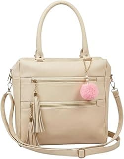 women's pu leather handbag shoulder bag hand held bag with long strap queen collection simple sober and stylish (HB5)