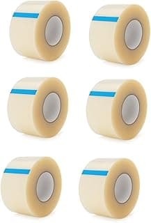 ELA Tapes 555 2-inch Cello Tape, (300 mtr Length, Transparent) - Pack of 6