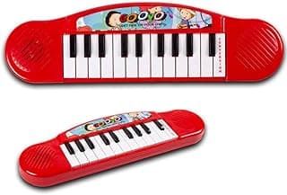 Gooyo GY3716 Battery Operated Multi-Functional Portable Organ/Piano/Keyboard Musical Toy for Kids/Babies/Girls/Boys/Gifts | Red Color, Power Source: 2xAA Battery (Not Included)