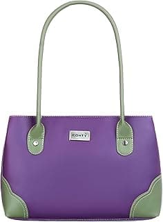 Women's Stylish Shoulder Bag,Tote Bag- Faux Leather, Multi-Compartment, Zip Closure