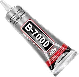 B7000 Industrial Strength Adhesive Glue, 50ml, Clear, Multi-Purpose Gel for Art-Craft, Plastic, Jewellery, Mobile display