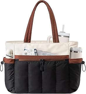 Large Tote Bag for Woman | Large Size Laptop Bags for Women Office Use | Waterproof Handbag for Women | Elegant Office Bag for Woman | 13 inch Laptop
