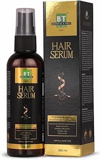 BT BOERICKE & TAFEL B&T Hair Serum - Enriched With Flax Seed Extract, Rice Water, Amla For Hair Nourishment