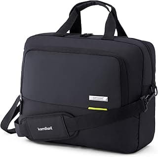 by American Tourister Backpack Dissenter Casual Office Bailhandle Messenger Bag with 15" Inch Laptop and Adjustable Shoulder Strap, Ergonomically Designed for Men And Women - Black