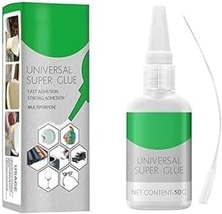 50 Gram Multifunctional Universal Super Strong Instant Glue, Quick Dry Welding High Strength Oily Glue Waterproof Adhesive Quickly Repair