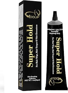 Super Hold Hair Patch Glue for Men | Strong Adhesive Hold 2–4 Weeks | Waterproof & Sweat Resistant Wig Glue | Skin Friendly Hair Patch Glue | 30g Pack of 1 (28ml)
